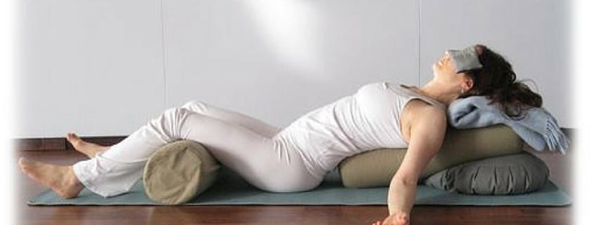 Restorative yoga sessions, such as those run by The Karma Studio in their Bayside Melbourne suburb of Sandringham, can help restore your health.